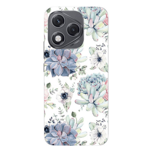 Honor 400 Lite Flower 56 Transparent Silicone TPU Θήκη